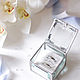White Wings. Glass box for wedding rings. Gifts for February 14. Glasstoneberry. Online shopping on My Livemaster.  Фото №2
