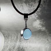 Украшения handmade. Livemaster - original item Pendant: Aquamarine pendant 