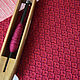 Stole 'Lingonberry' Hand weaving, Wraps, Smolensk,  Фото №1