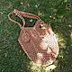 Set: bag string bag panama (raffia). String bag. Knitted carpets GalinaSh. Online shopping on My Livemaster.  Фото №2