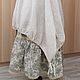No. 201 Linen sundress with skirt and scarf. Sundresses. Olga V. Kazarinova. My Livemaster. Фото №5