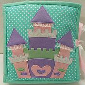 Куклы и игрушки handmade. Livemaster - original item Developing book Castle for the Princess. Handmade.