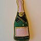 Коллекционная елочная игрушка " Moet & Chandon rose", Елочные игрушки, Одинцово,  Фото №1