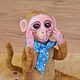 monkey Martin. Stuffed Toys. Felt toys (rushanatim). My Livemaster. Фото №5