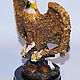 Order Eagle statuette in amber. podaro4ek22. Livemaster. . Figurine Фото №3