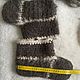 Knitted sheep wool chunis 26,5 cm, Socks, Moscow,  Фото №1