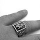 Перстень из серебра "7 Deadly Sins Acedia" AZR-07-6. Кольца. Blacksilver. Интернет-магазин Ярмарка Мастеров.  Фото №2
