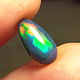 Капля Эфиопский Опал "Ирис" 2,15 ct ( 13*7*7 мм ). Кабошоны. Сокрытое в Листве. Ярмарка Мастеров.  Фото №4
