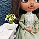Заказать Миниатюрные цветы 1:6 Подснежники в горшочке. Катя Чип. Ярмарка Мастеров. . Подарки на 8 марта Фото №3