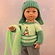  New Year's gift: a set for a boy doll for. Clothes for dolls. Милые вещи для кукол. My Livemaster. Фото №5