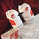 Customization painting of Fc Spartak sneakers A gift to fans of the Fratria. Sneakers. nataliadenimart. My Livemaster. Фото №5