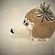 Order Little porcelain hedgehog. Porcelain story. Livemaster. . Figurines Фото №3