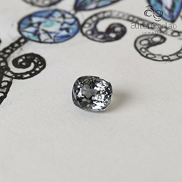 Шпинель грозовая 1,28 ct - 6,53x5,57x4,27 мм. . Материалы для творчества ручной работы - Ярмарка Мастеров Материалы для творчества ручной работы. Ярмарка Мастеров - ручная работа Шпинель грозовая 1,28 ct - 6,53x5,57x4,27 мм. Handmade.