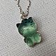 Кулон Hello Kitty. Кулон. Rexjeweler. Интернет-магазин Ярмарка Мастеров.  Фото №2
