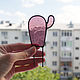 Витраж Тиффани Кактус. Декор в цветочный горшок. Витражи. Витражи Zirikglass. Ирина Зарькова. Интернет-магазин Ярмарка Мастеров.  Фото №2