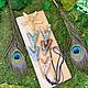 Трубка для Рапэ: курипе из цельного камня. Янтарь. Трубка для рапэ. Shamanic-staff. Интернет-магазин Ярмарка Мастеров.  Фото №2