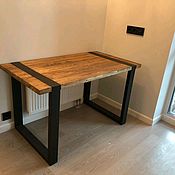 Working table in loft style
