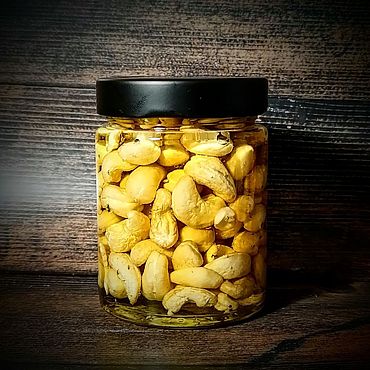 Фермерские продукты ручной работы. Ярмарка Мастеров - ручная работа Мёд натуральный с орехами кешью. Handmade.