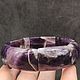 Natural Stone Amethyst bracelet, Bead bracelet, Moscow,  Фото №1