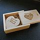 Wooden flash drive with engraving in a box, a gift made of wood. Flash drives. fleshki22. My Livemaster. Фото №6
