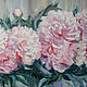 Peonies in the rain. Interior painting with acrylic and oil. Pictures. SVETINLOOK (svetinlook). My Livemaster. Фото №6