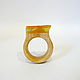Ring Amber wood size 18,5 P-152. Ring. Amber shop (vazeikin). Online shopping on My Livemaster.  Фото №2