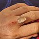 Кольцо с волосатиком. Кольца. Vadjra-jewelry. Ярмарка Мастеров.  Фото №5
