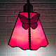 Hanging lamp Bell with butterflies. Ceiling and pendant lights. tiffanarium (Tiffanarium). My Livemaster. Фото №5