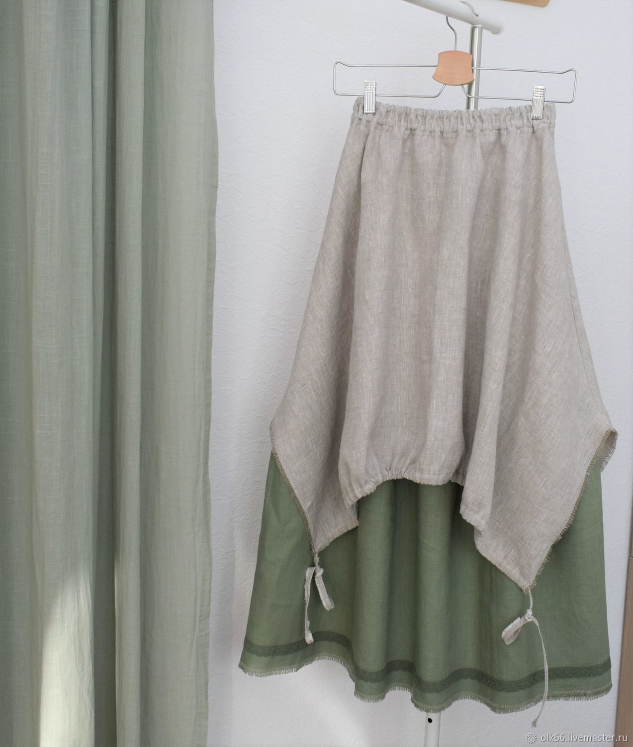 No№226 Double boho skirt, Skirts, Ekaterinburg,  Фото №1