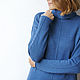 Order Master class on knitting sweaters jeans. Knitting. Livemaster. . Knitting patterns Фото №3