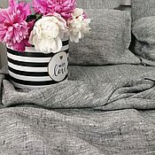 Для дома и интерьера handmade. Livemaster - original item Copy of Linen bed linen "bleck" (100% linen). Handmade.