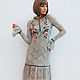 Luxurious and elegant guipure dress 'Mystical rose'. Dresses. KVITKA. Online shopping on My Livemaster.  Фото №2