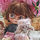 Тедди Слоник 12 см/Teddy Elephant. Мишки Тедди. Cozy Josie. Ярмарка Мастеров.  Фото №5