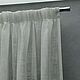 Roman blackout curtains,made of 'GREY' matting with tulle. Roman and roller blinds. PROFIDecor - CURTAINS. My Livemaster. Фото №4