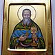  Saint John of Kronstadt .Icon with coinage. Icons. svetmiru. Online shopping on My Livemaster.  Фото №2