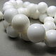 Order White agate beads 10mm smooth ball. Elena (luxury-fittings). Livemaster. . Beads1 Фото №3