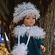 Dress, hat and Muff 'Gerda' for dolls Paola Reina, Clothes for dolls, Samara,  Фото №1