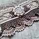 Knitted bracelet 'Maria'. Hard bracelet. U-cherdack. Online shopping on My Livemaster.  Фото №2