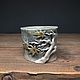 Чашка для чая (сакэ) «Японский клён». Рюмки. Pylina-ceramics. Ярмарка Мастеров.  Фото №4