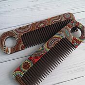 Сувениры и подарки handmade. Livemaster - original item Wooden combs set of 2 pieces. Handmade.