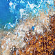 Order Seascape Abstraction in blue and blue tones. kartina-sochi. Livemaster. . Pictures Фото №3