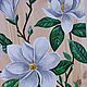 Order Magnolia flowers wooden panel. vettochka. Livemaster. . Pictures Фото №3