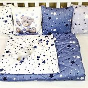 Для дома и интерьера handmade. Livemaster - original item Baby blanket Stars. Handmade.