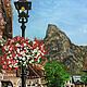 Oil painting Germany Oberammergau Bavarian village Alps. Pictures. sharaeva-elena. Online shopping on My Livemaster.  Фото №2