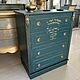 Винтажный Комод с росписью. Комоды. Mart__furniture. Интернет-магазин Ярмарка Мастеров.  Фото №2