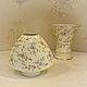 Винтаж: FÜRSTENBERG 1947-1956. Сет винтажных ваз. Вазы винтажные. AntikFranVintage. Ярмарка Мастеров.  Фото №4