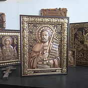 Картины и панно handmade. Livemaster - original item Holy príncipe alexander nevsky. Handmade.