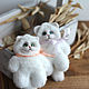 Order Pocket soft toy cat Fluffy. handmade toys by Mari (handmademari). Livemaster. . Stuffed Toys Фото №3