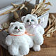 Заказать Карманная мягкая игрушка котик Пушистик. ToysMari (handmademari). Ярмарка Мастеров. . Мягкие игрушки Фото №3