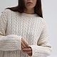 Джемпер Lace. Джемперы. Atelie Cashmere (Ольга Хабуева). Интернет-магазин Ярмарка Мастеров.  Фото №2